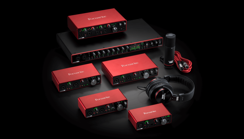 Focusrite Scarlett Series Models